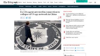 
                            9. Ex-CIA agent arrested in connection to collapse of US spy network in ...