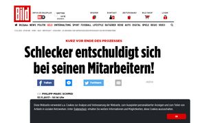 
                            12. Ex-Drogerie-Chef Anton Schlecker entschuldigt sich bei Mitarbeitern ...