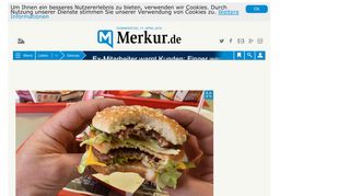 
                            11. Ex-Mitarbeiter warnt Kunden: Finger weg von diesem McDonald's ...