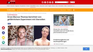 
                            4. Ex-ZDF-Moderator Ernst-Marcus Thomas experimentierte mit ... - Focus