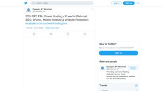 
                            12. Exabytes MY WebHost on Twitter: 