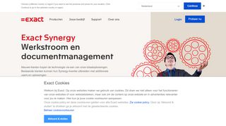 
                            5. Exact Synergy Bedrijfsoftware