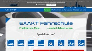 
                            13. EXAKT Fahrschule | Frankfurt am Main