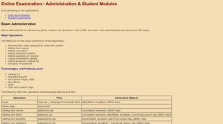 
                            1. Exam Administration - Srikanth Technologies