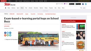 
                            11. Exam-based e-learning portal hops on School Buzz - Metro ...