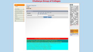 
                            3. Exam Branch - Chaitanya Colleges