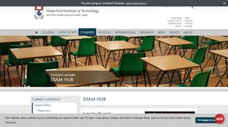 
                            3. Exam Hub | Waterford Institute of Technology