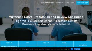 
                            1. Exam Master: Helping you pass your boards for 20 years