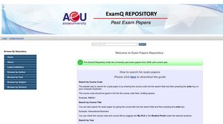 
                            9. Exam Papers Repository