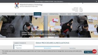 
                            10. Exam Procedures & Regulations | Waterford Institute of ... - WIT