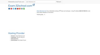 
                            11. Exam.52school.com - Website Success Tools