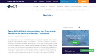 
                            7. Exame ACM | ACM – Associação Catarinense de Medicina