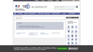 
                            10. Examens - ac-poitiers.fr