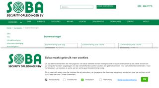 
                            3. Examentrainingen - SOBA Security Opleidingen