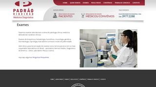 
                            6. Exames - Laboratório Padrão - Padrão Ribeirão Medicina Diagnóstica