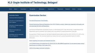 
                            4. Examination Section – KLS Gogte Institute of Technology, Belagavi