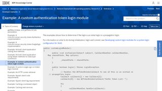 
                            13. Example: A custom authentication token login module - IBM
