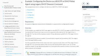 
                            9. Example: Configuring the Device as a BOOTP or DHCP Relay Agent ...