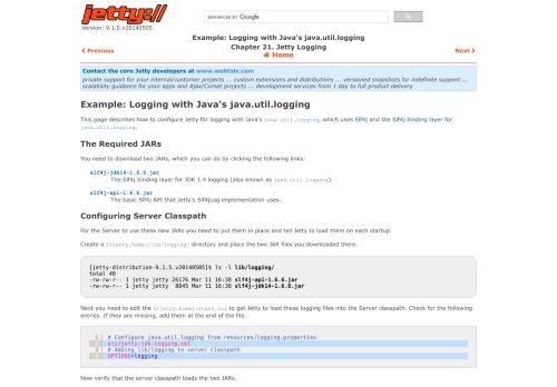 
                            5. Example: Logging with Java's java.util.logging - Eclipse
