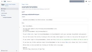 
                            8. example templates - Contrib: Email Template Service - Confluence