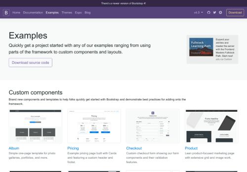 
                            5. Examples · Bootstrap