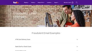 
                            7. Examples of FedEx Fraudulent Email