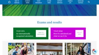 
                            3. Exams and results - Monash University