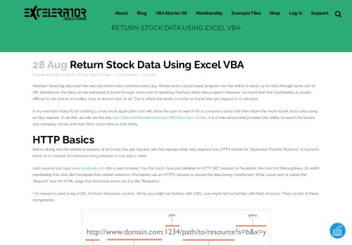 
                            13. Excel HTTP Get Request Using VBA | Excelerator.Solutions