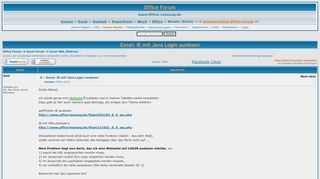 
                            4. Excel: IE mit Java Login auslesen - - - - - Office-Loesung.de