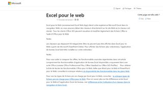 
                            5. Excel Online | Microsoft Docs