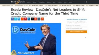 
                            13. Excelz Review: DasCoin's Net Leaders to Shift Crypto Company ...