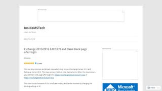 
                            12. Exchange 2013/2016 EAC(ECP) and OWA blank page after login ...