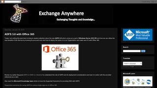 
                            11. Exchange Anywhere: ADFS 3.0 with Office 365