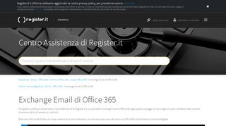 
                            11. Exchange Email di Office 365 - Gestione email exchange - Register