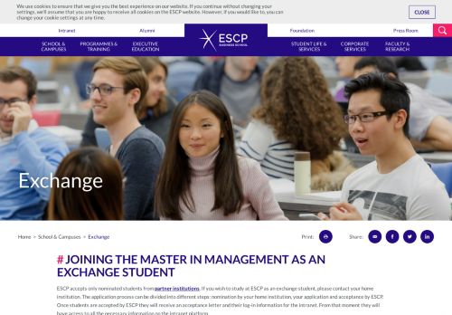 
                            8. Exchange | ESCP Europe