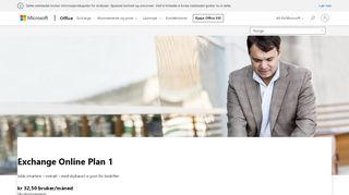 
                            2. Exchange Online – vertsbasert e-post i skyen for bedrifter