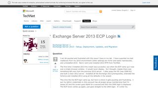 
                            3. Exchange Server 2013 ECP Login - Microsoft