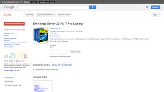 
                            12. Exchange Server 2016: IT Pro Library