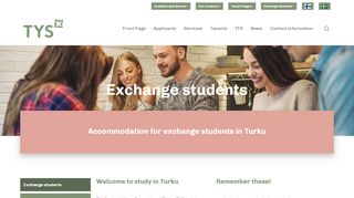 
                            7. Exchange students - Turun Ylioppilaskyläsäätiö