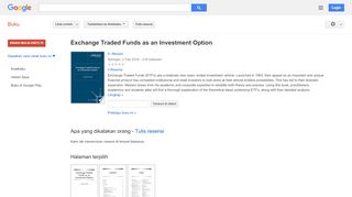 
                            9. Exchange Traded Funds as an Investment Option