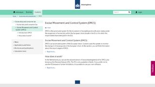 
                            13. Excise Movement and Control System (EMCS) - Belastingdienst