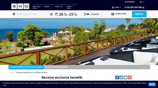 
                            7. Exclusive benefits on our official website | H10 Hotels