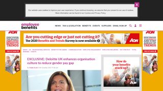 
                            12. EXCLUSIVE: Deloitte UK enhances organisation culture to reduce ...