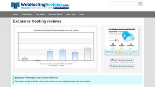 
                            6. Exclusive Hosting reviews - Read user reviews of Exclusive Hosting at ...