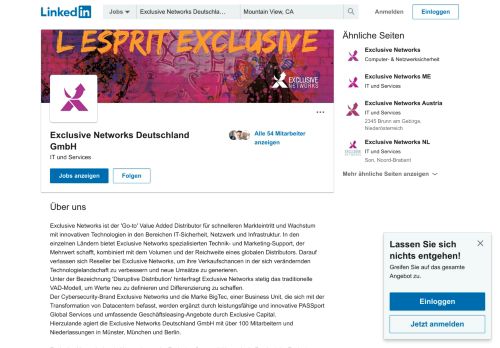 
                            12. Exclusive Networks Deutschland GmbH | LinkedIn