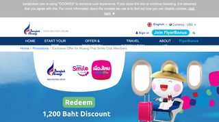 
                            13. Exclusive Offer for Muang Thai Smile Club Members - Bangkok Airways