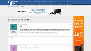 
                            7. Exe mit anderem Browser öffnen | ComputerBase Forum