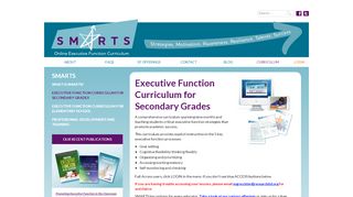 
                            11. Executive Function Curriculum - SMARTS