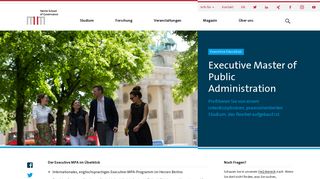 
                            1. Executive Master of Public Administration | Hertie School of Governance