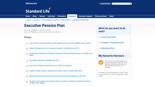 
                            13. Executive Pension Plan Documentation - Adviserzone from Standard ...